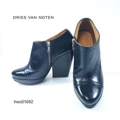 DRIES VAN NOTEN ブーツ ブーティ サイドジップ プラットフォーム 37 レディース hws01692のサムネイル