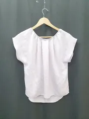 ◇ closet story クローゼット ストーリー UNITED ARROWS 半袖 ブラウス カットソー ライトパープル レディース P  【1405230008762】