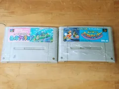 2本セット 動作確認済  ヨッシーアイランド ミッキーのマジカルアドベンチャー 中古 スーパーファミコン ソフト susper famicom