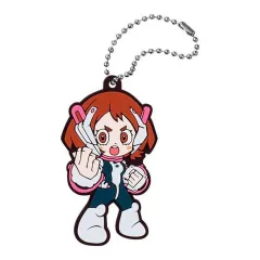 【中古】キーホルダー 麗日お茶子 「僕のヒーローアカデミア カプセルラバーマスコット03」