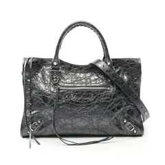 【値下げ】【美品】BALENCIAGA バレンシアガ グレー CITY Y2K 2025年最新】バレンシアガ シティ グレーの人気アイテム - メルカリ