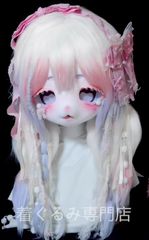 賭ケグルイ 蛇喰夢子風 kigurumi 3/4マスク 黒髪ロング 衣装付き