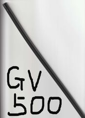 シフト 協栄製作所 SHIFT グラファイトワイパーラバー graphite wiper rubber GV500 6mm幅 500mm用 1本 GV-500