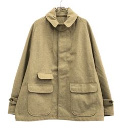 Sillage シアージ MANTEAU COURT 3 POCHES  オーバーサイズメルトンジャケット  ベージュ F