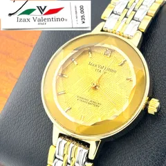 【電池交換済】美品　エメラルド　izax Valentino レディース腕時計 楽天市場】美品 アイザック バレンチノ Izax Valentino