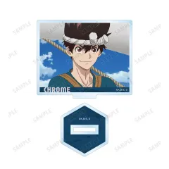 【中古】アクリルスタンド・アクリルパネル クロム 「Dr.STONE トレーディング場面写アクリルスタンド」