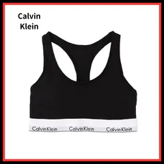 【数量限定】カルバンクライン CALVIN KLEIN ブラレット F3785-001-S レディース ブラック CK ジムウェアのサムネイル