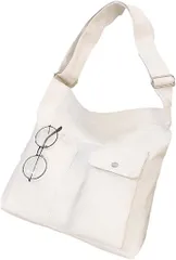 [レリカ] Le Li Ca キャンバス 2way トートバッグ ショルダー 帆布 a4 斜め掛け 通勤 通学 軽量 レディース( ホワイト)