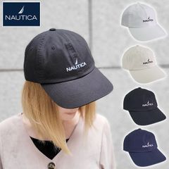 NAUTICA ノーティカ キャップ 帽子 6パネル ロゴ フリーサイズ メンズ レディース コットン 6P CAP デイリー シンプル