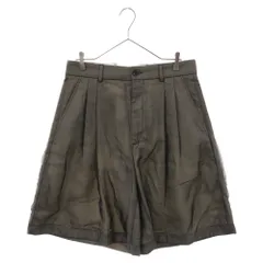 Maison Margiela (メゾンマルジェラ) 20SS ダブルタックショーツ ハーフパンツ ショーツ ブラック S30MU0052のサムネイル