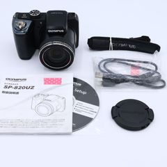 OLYMPUS デジタルカメラ STYLUS SP-820UZ 1400万画素CMOS 光学40倍ズーム 広角22.4mm ブラック SP-820UZ BK　#250407_JKS217289
