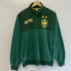 L Nike(ナイキ） ブラジル 国代表 ハーフ ジップアップ スウェットシャツ