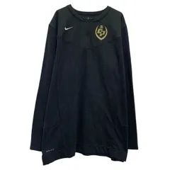 NIKE ロゴジャージ 3XL ブラック ナイキ ハーフジップ ビッグサイズ ワンポイント 刺繍 スポーティー 古着卸 アメリカ仕入 a612-5065