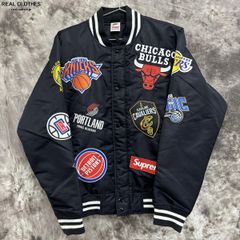 Supreme×NIKE/シュプリーム×ナイキ NBA Teams Warm Up Jacket スタジャン AO3631-010/M