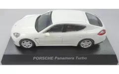 【中古】ミニカー 1/64 Porsche Panamera Turbo(ホワイト) 「ポルシェ ミニカーコレクション5」 サークルK・サンクス限定