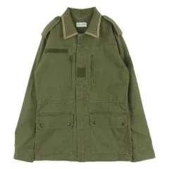 SAINT LAURENT - 【中古】 サンローランパリ SAINT LAURENT 刺繍 カモフラ ミリタリー ジャケット カーキ系 sizeS コットン100% エディ期 2016 Y03448 楽天市場】サンローラン ミリタリーの通販