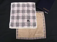 期間限定値下げ！新品未使用バーバリーハンドタオル6枚・スタイセット⚫︎ BURBERRY - 【値下げ】新品 バーバリー タオルハンカチの通販 by