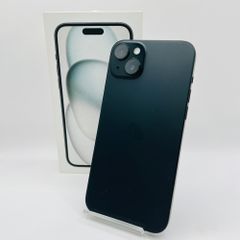 au iPhone15 Plus 256GB ブラック MU0F3J/A　SIMロック解除済み　動作確認済み