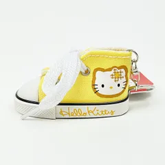 サンリオ ハローキティ スニーカーキーリング カオハナ イエロー Sanrio