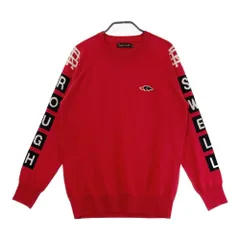 サイズ：S ROUGH&SWELL ラフアンドスウェル  ニットセーター  レッド系 [240101356274] ゴルフウェア メンズ ストスト