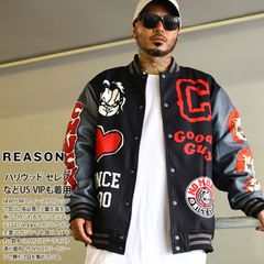 REASON BRAND × Hustler スタジャン 3XL - メルカリ