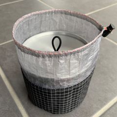 Gridstop×DCF Round bottom sack 550 Black
