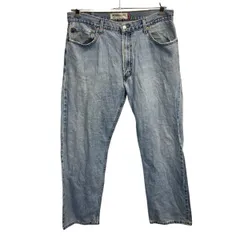 Levi's 505 デニムパンツ W36 アイスブルー リーバイス ジップアップ カジュアル アメカジ ジーンズ 古着卸 アメリカ仕入 2506-1265