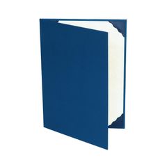 新品 京都マルタヤ 5冊セット A4 賞状ホルダー 紺 紙表紙 厚 1枚収納用【5冊セット A4紺紙ベタ厚+紺コ4】