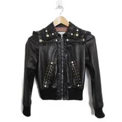 グッチ レザーボンバージャケット ライダースジャケットのサムネイル