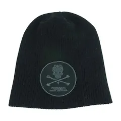 F.C.R.B. エフシーアールビー F.C.Real Bristol ブリストル スカル ワッペン ニット キャップ 帽子 ブラック系 58cm【中古】のサムネイル