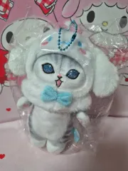 猫 シナモロール ぬいぐるみ キーホルダー