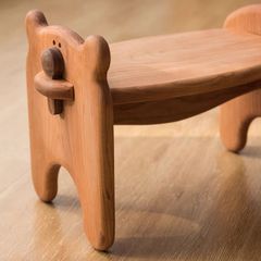 工房 Little Wood 職人手作り 木製 乗り物 パンダ 三輪車 - メルカリ