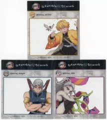 【中古】キャラカード Bセット SNS風フォトクリアカード 「ワールドツアー上映 鬼滅の刃 上弦集結、そして刀鍛冶の里へ×ufotable DINING」 お楽しみくじ景品