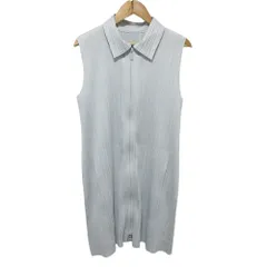 issey miyake イッセイミヤケ プリーツ ジレ ベスト グレー M ISSEY MIYAKE（ベスト）のフリマアイテム一覧