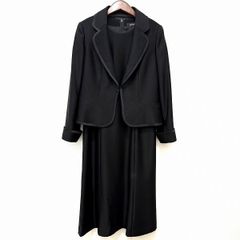 美品 VIVi ワンピーススーツ セットアップ ブラック サイズ9 