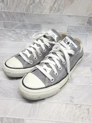 ◇ converse コンバース オールスター 1C989 スニーカー シューズ サイズ24.0㎝ グレー レディース P  【1408200000780】