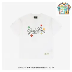 【今日特価】GOOD BRAND 25ss パール刺繍 T シャツ