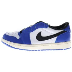 NIKE (ナイキ) AIR JORDAN 1 RETRO LOW OG CZ0790-140 エアジョーダン 1 レトロ ゲームロイヤル ローカットスニーカー ブルー US9.5/27.5cm