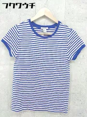 ◇ FOREVER 21 フォーエバー トゥエンティーワン ボーダー 半袖 カットソー サイズM ピンク ネイビー レディース 【中古】 【1002802450181】