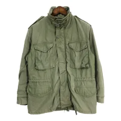70年代 米軍実物 U.S.ARMY M-65 フィールドジャケット 3rd ヴィンテージ ミリタリー オリーブ (メンズ LARGE相当) 中古 古着 S5037