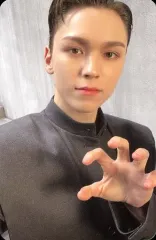 【中古】コレクションカード(男性) SEVENTEEN/VERNON(バーノン)/裏面黒/CD「Face the Sun」(ep.1 Control)封入特典フォトカード