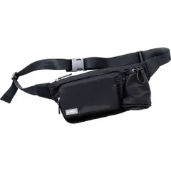 ☆ ブラック ☆ 体にフィット 軽量ウォークバッグ ウォーキングバッグ 軽量 ウォークバッグ ショルダーバッグ ウェストポーチ ウェストバッグ 腰バッグ 2WAY 薄くて軽い 大容量 ボトル収納 男女兼用 おしゃれ かわいい ガーデニング 旅行