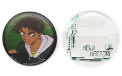 【中古】バッジ・ピンズ 服部平次 「名探偵コナン コレクタブル缶バッジ」 ユニバーサル・スタジオ・ジャパン 2020限定