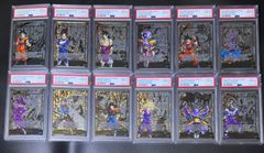 【PSA10 12連番】ドラゴンボール エナジーマーカー　パラレル　コンプ 全種類　英語版　GOLD