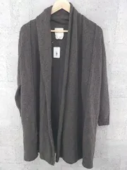 ■ studioclip スタジオクリップ 長袖 ロング カーディガン ブラウン *  【1002799304078】