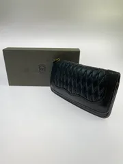 【現状渡し品】BACKDROP バックドロップ LEATHERS QUILTING WALLET 長財布 ロングウォレット 【201-250505-AS-16-min】