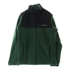 Columbia (コロンビア) FLEECE JACKET ロゴ刺繍フリースジャケット カーキ AE8210のサムネイル