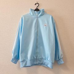 PUNYUS フードジャージ ブルー ラムネサイズ4上下セット - メルカリ