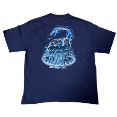 00's Y2K Dragon Ball Z 悟空 悟飯 ベジータ 神龍 Tシャツ ネイビー USA XLサイズ ドラゴンボール アニメTシャツ Vintage ヴィンテージ Anime