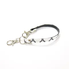 【mor.Wb】ショルダーサイズまで長さオーダー可 ストラップ モロッカン 白b 受注生産 14日以内に発送